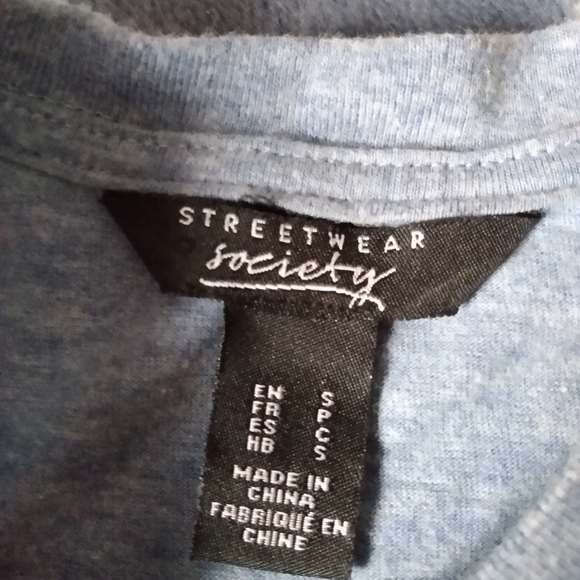 Blue Graphic Tank Top - Picture 2 of 2